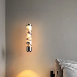 โคมไฟแต่งบ้านติดเพดาน - Lunara Stone Pendant