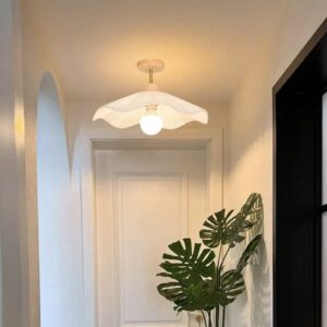 โคมไฟแต่งบ้านติดเพดาน – Pleated Ceiling Lamp