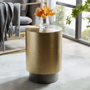 โต๊ะข้างตกแต่งบ้าน - Luxury Golden Side Table X