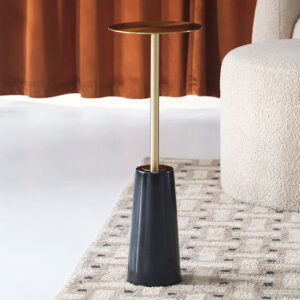 โต๊ะข้างตกแต่งบ้าน - Luna Marble Side Table