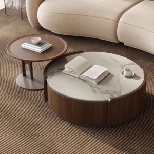 ชุดโต๊ะกลางห้องรับแขก – Molten Center Table Set