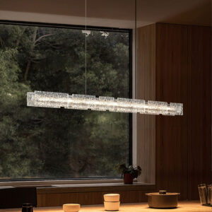 โคมไฟแต่งบ้านติดเพดาน – CRYSTELLA Linear Ceiling Lamp