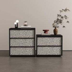 โต๊ะข้างตกแต่งบ้าน - Contour Noir Nightstand