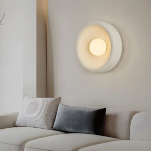 โคมไฟติดผนัง – Round Minimal Wall Lamp XIII