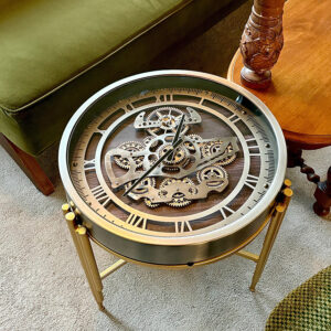 โต๊ะกลางห้องรับแขก – Clock Designed Decor Center Table III