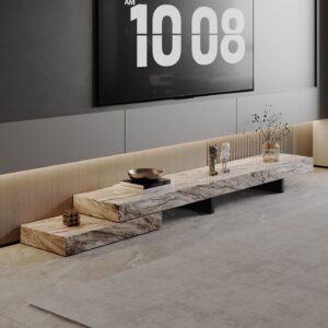 โต๊ะวางทีวีท็อปหินอ่อน - Magnar TV Table