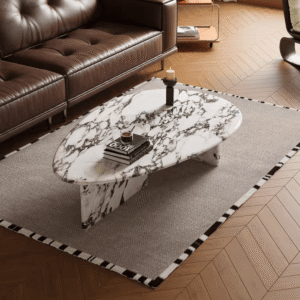 โต๊ะกลางห้องรับแขก – Marbella Oval Coffee Table