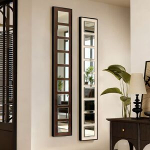 กระจกตกแต่งผนังบ้าน – Vertical Designed Decor Mirror