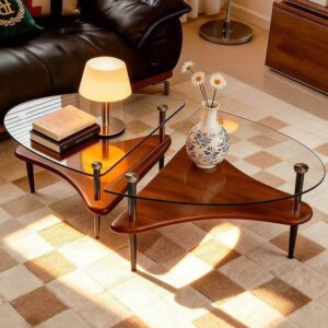 ชุดโต๊ะกลางห้องรับแขก - MIRAGE Curve Table