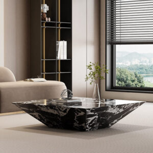 โต๊ะกลางห้องรับแขก – Noir Crystalline Coffee Table