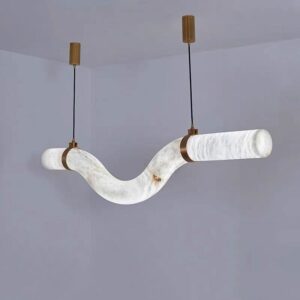 โคมไฟแต่งบ้านติดเพดาน – Aurelia Wave Pendant Model A