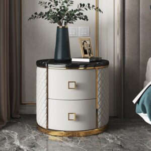 โต๊ะข้างตกแต่งบ้าน - LUNELLE Nightstand