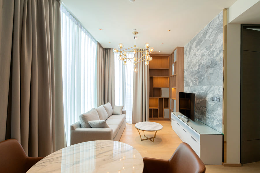 ไอเดียตกแต่งคอนโดสไตล์ Luxury